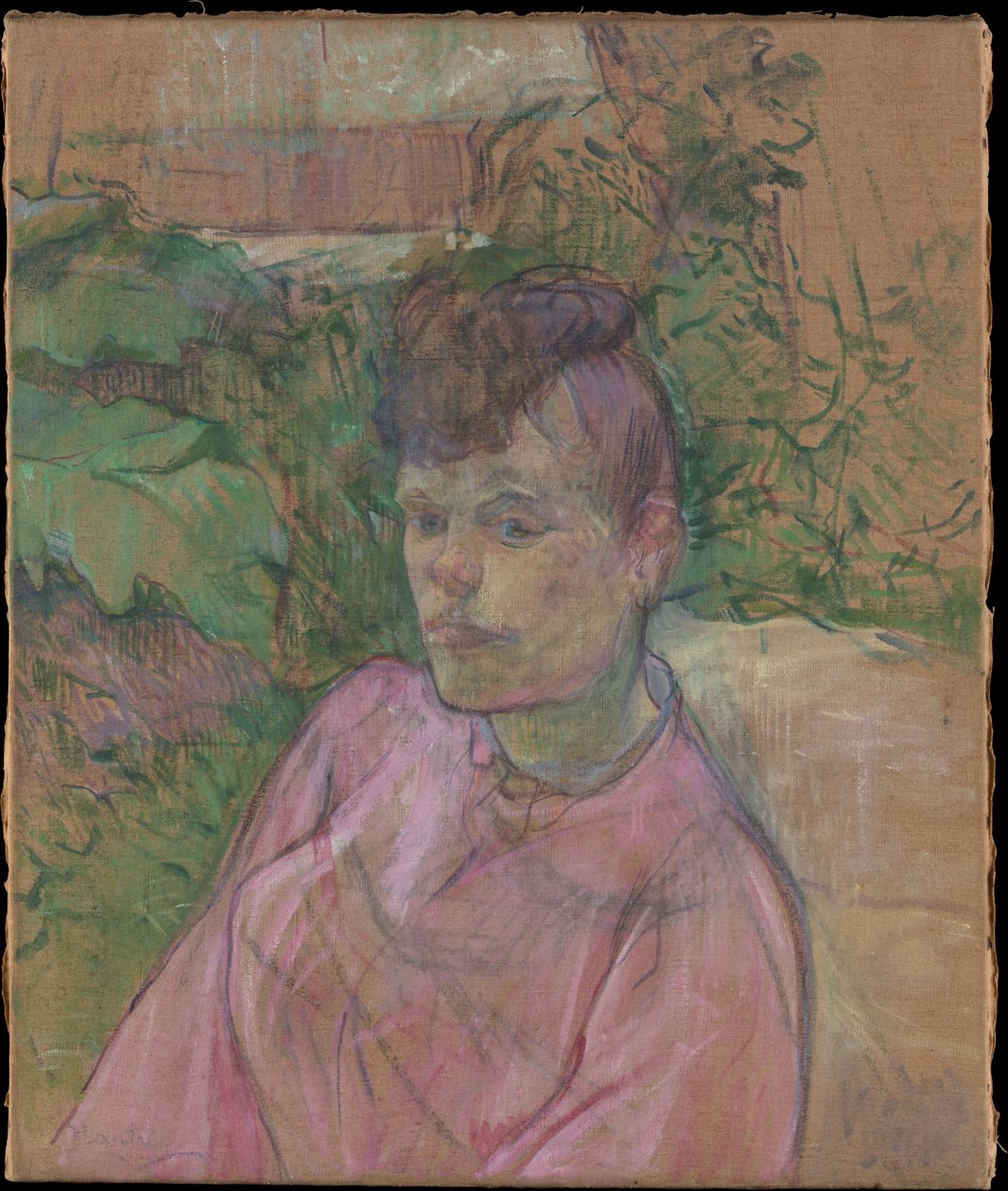 Kvinde i Monsieur Skovs have, 1889-91 af Henri de Toulouse Lautrec