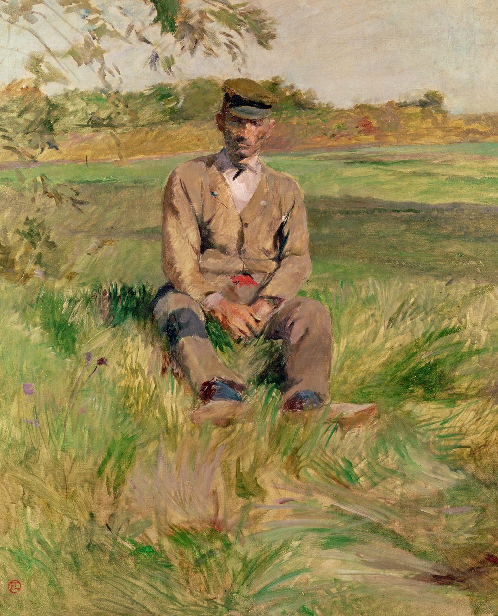 Arbejder hos Celeyran af Henri de Toulouse-Lautrec