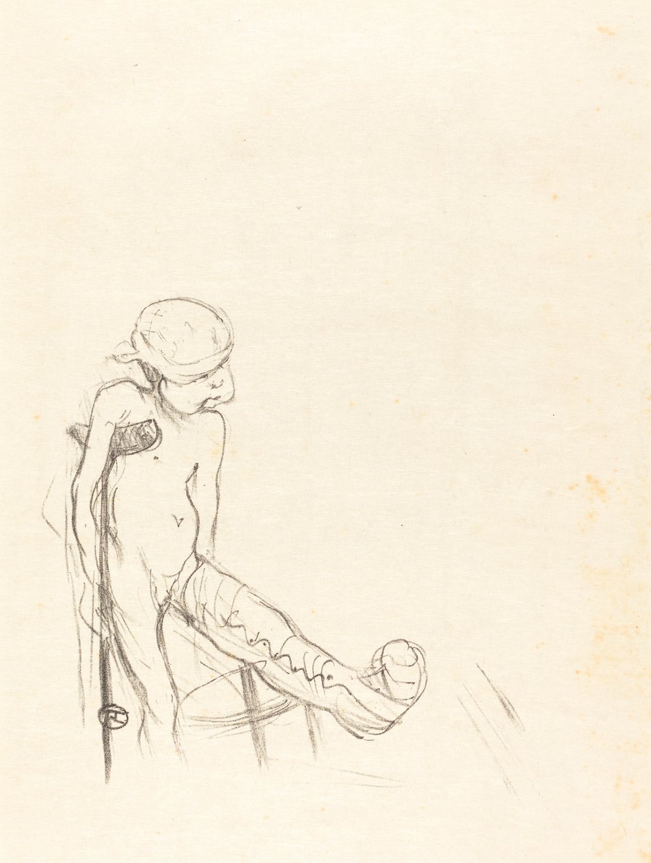 Sårede Eros Eros vanné, 1894. af Henri de Toulouse Lautrec