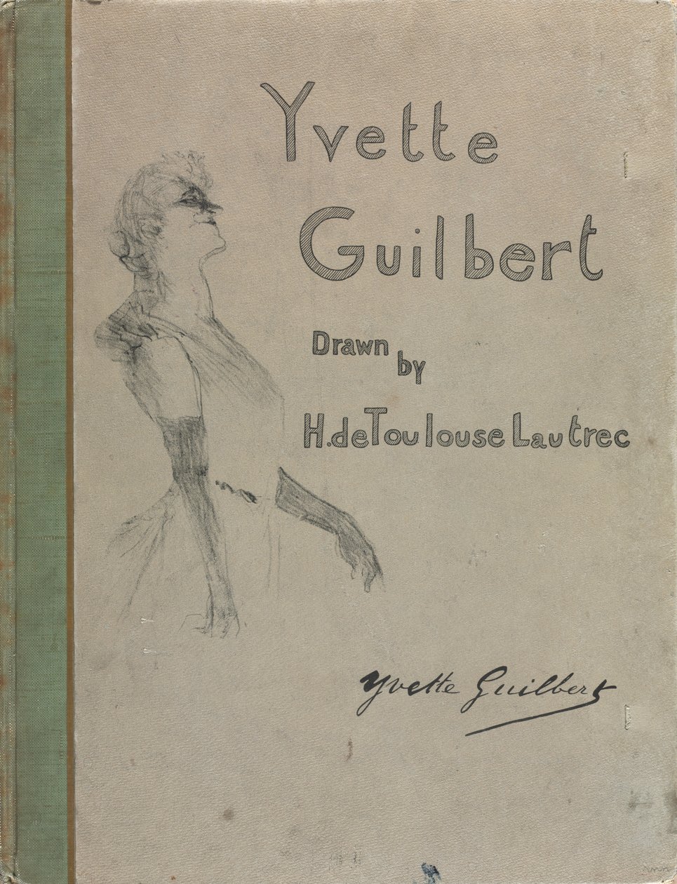 Yvette Guilbert-engelsk serie af Henri de Toulouse Lautrec