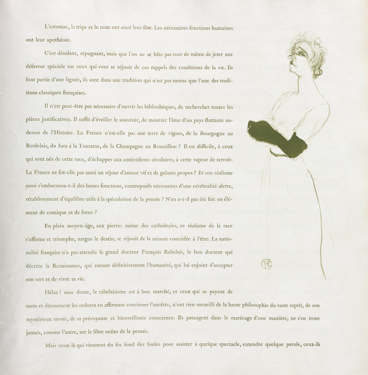 Yvette Guilbert-French Series: nr. 10 af Henri de Toulouse Lautrec