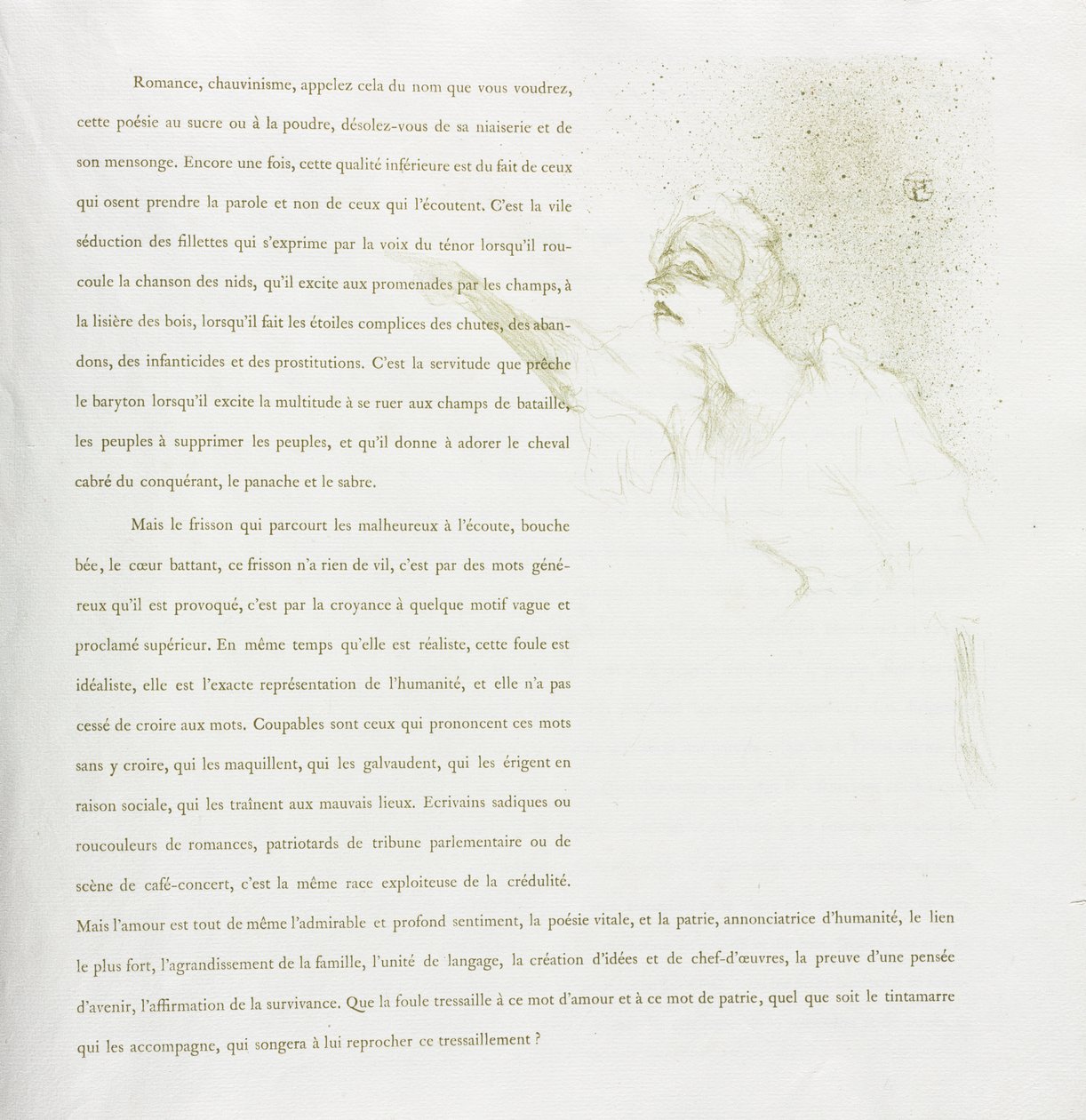 Yvette Guilbert-French Series: nr. 12 af Henri de Toulouse Lautrec