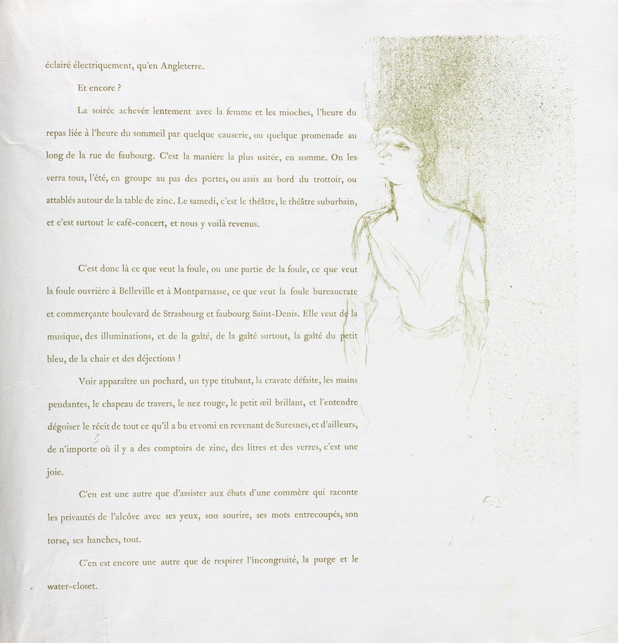 Yvette Guilbert-French Series: Nr. 9 af Henri de Toulouse Lautrec