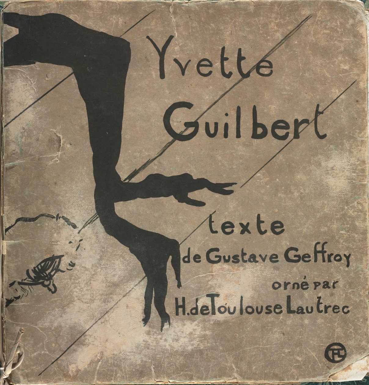Yvette Guilbert - Fransk serie af Henri de Toulouse Lautrec
