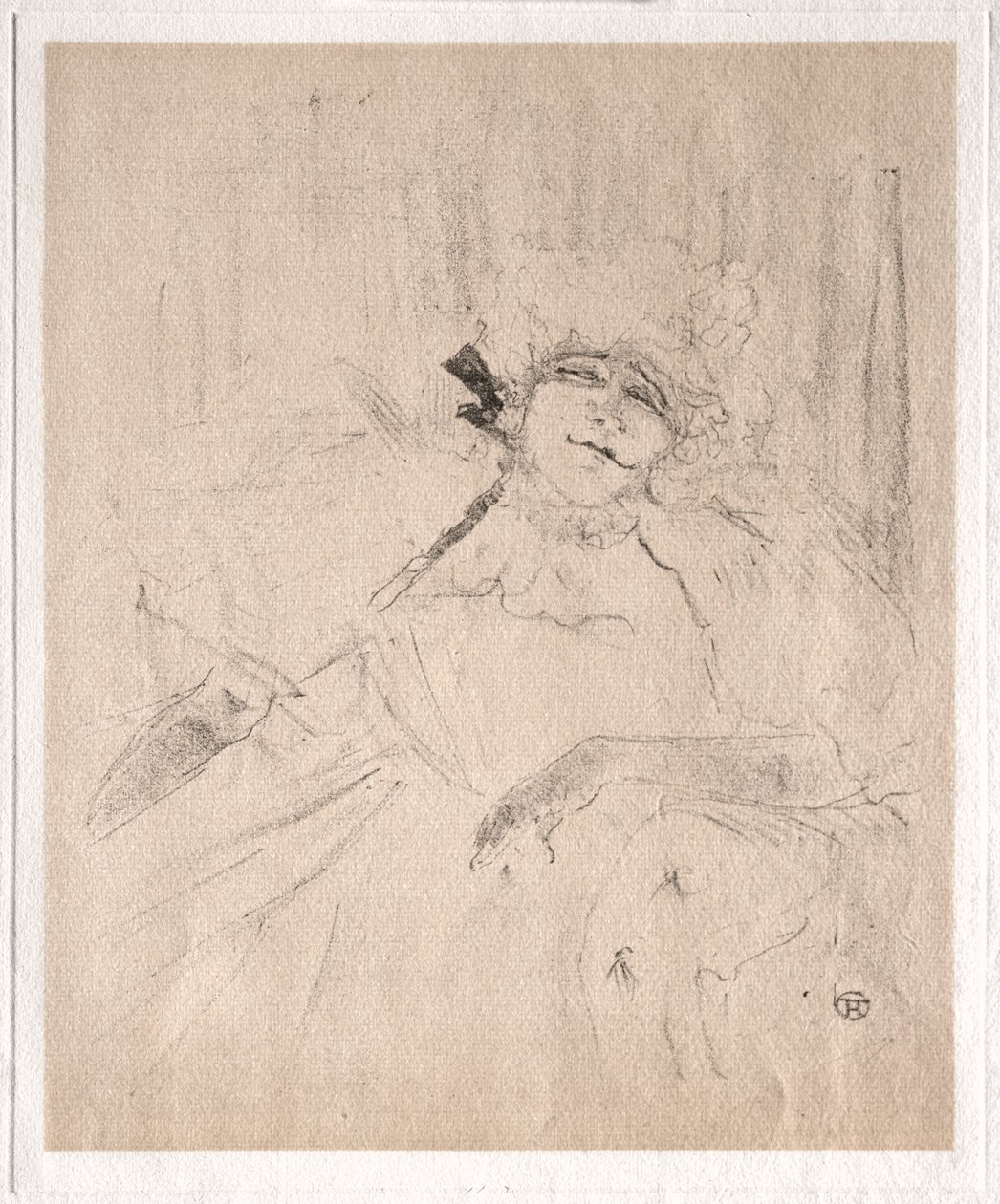 Yvette Guilbert: Gammel sang af Henri de Toulouse Lautrec