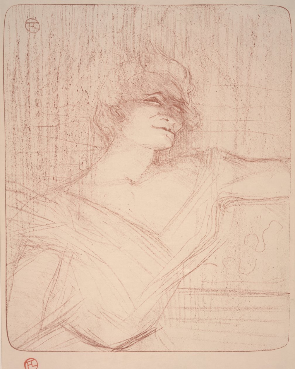 Yvette Guilbert, La Glu af Henri de Toulouse Lautrec