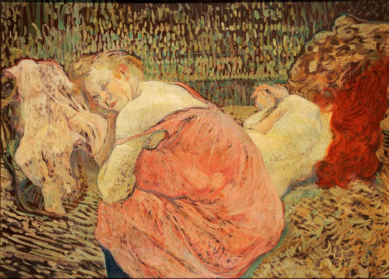To venner af Henri de Toulouse Lautrec