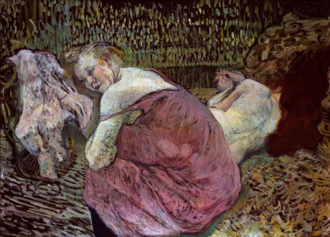 To venner af Henri de Toulouse Lautrec