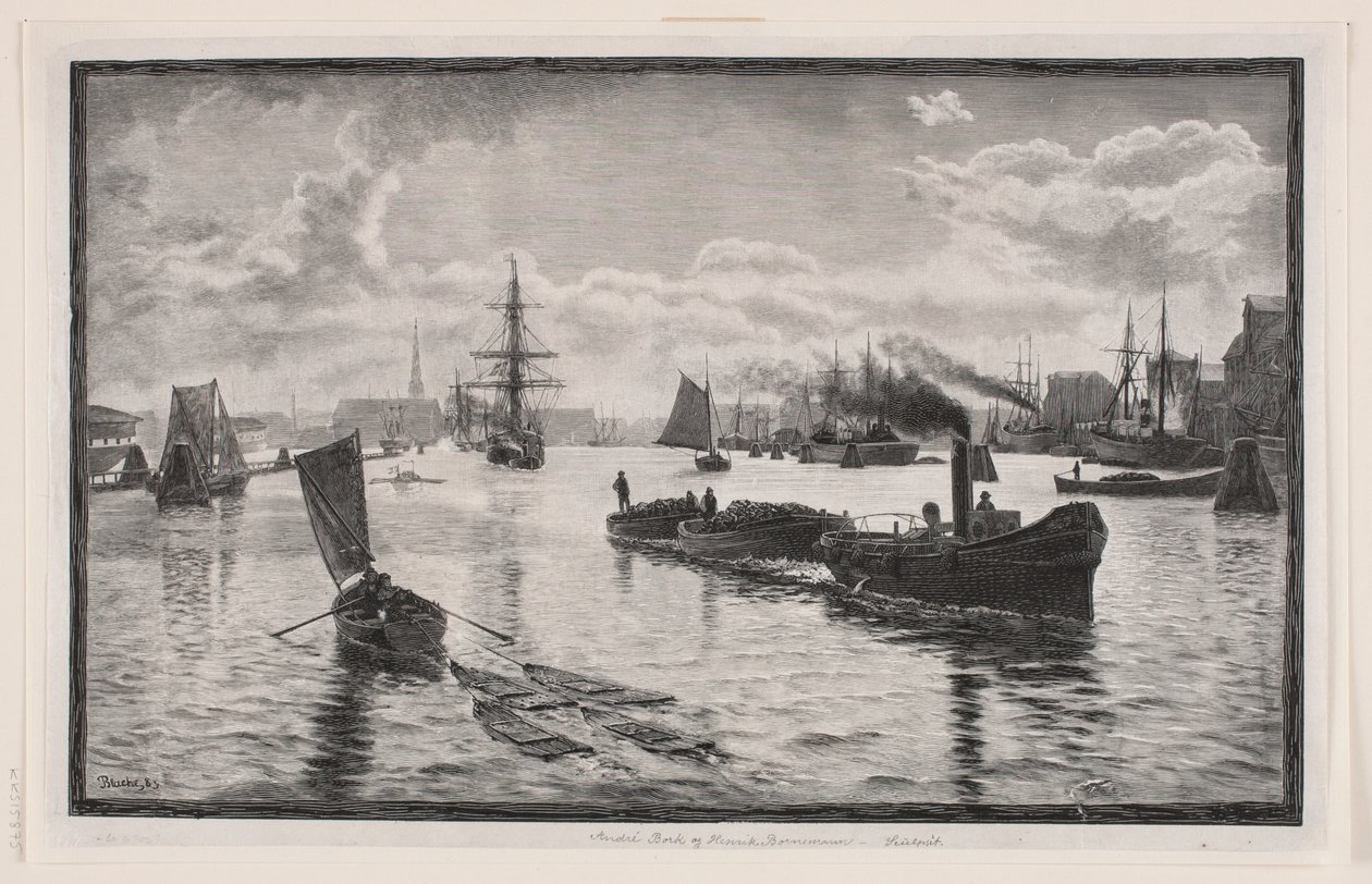 Københavns Havn af Henrik Bornemann