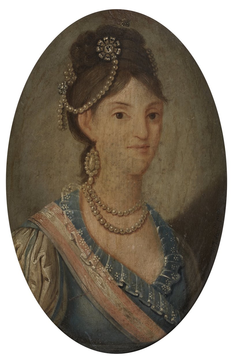 Carlota Joaquina, dronning af Det Forenede Kongerige Portugal og Brasilien og Algarverne af Henrique Jose da Silva