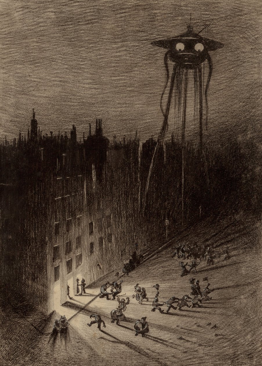 Martian ser beruset skare af Henrique Alvim Correa