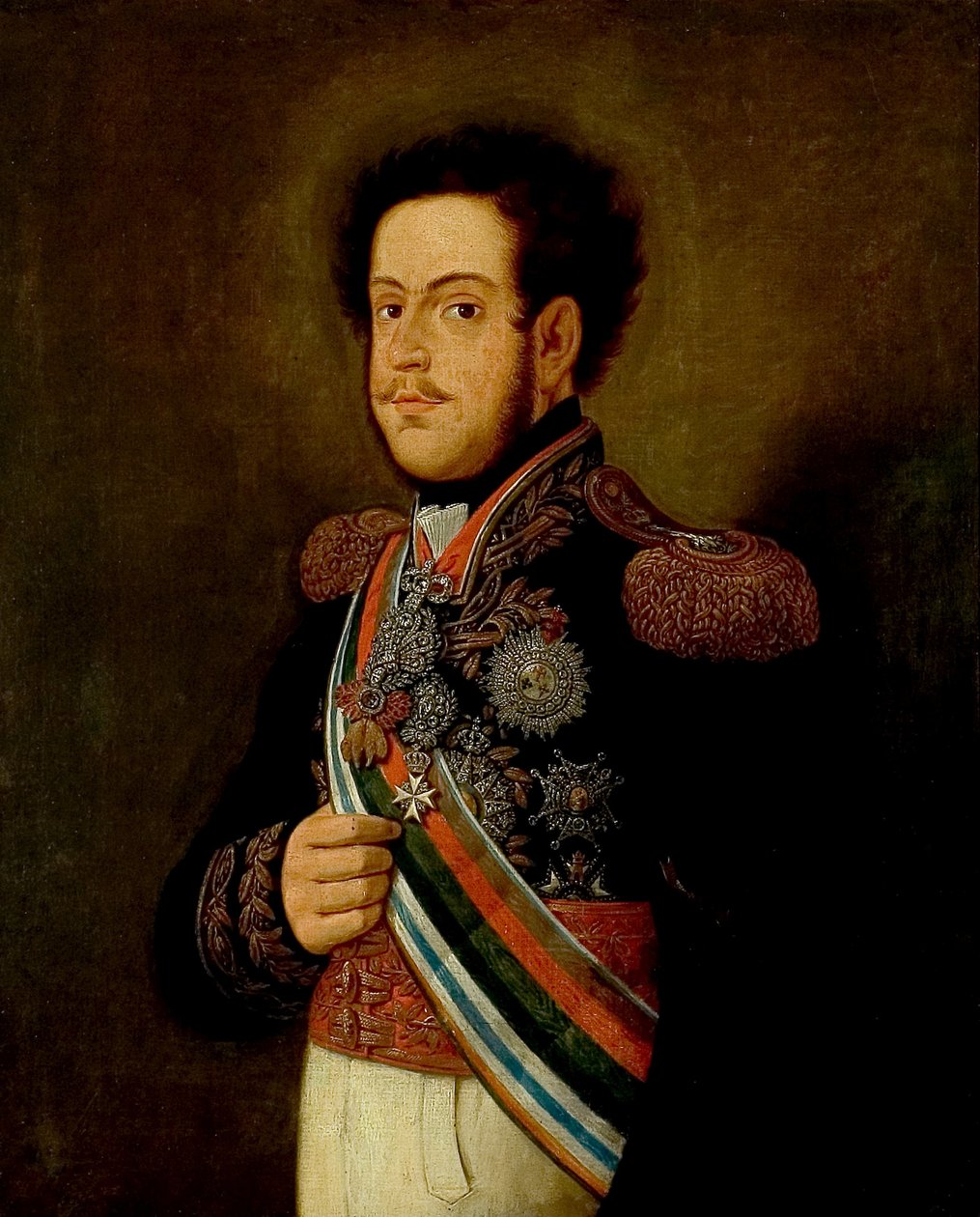 Portræt af D. Pedro I af Henrique Jose da Silva