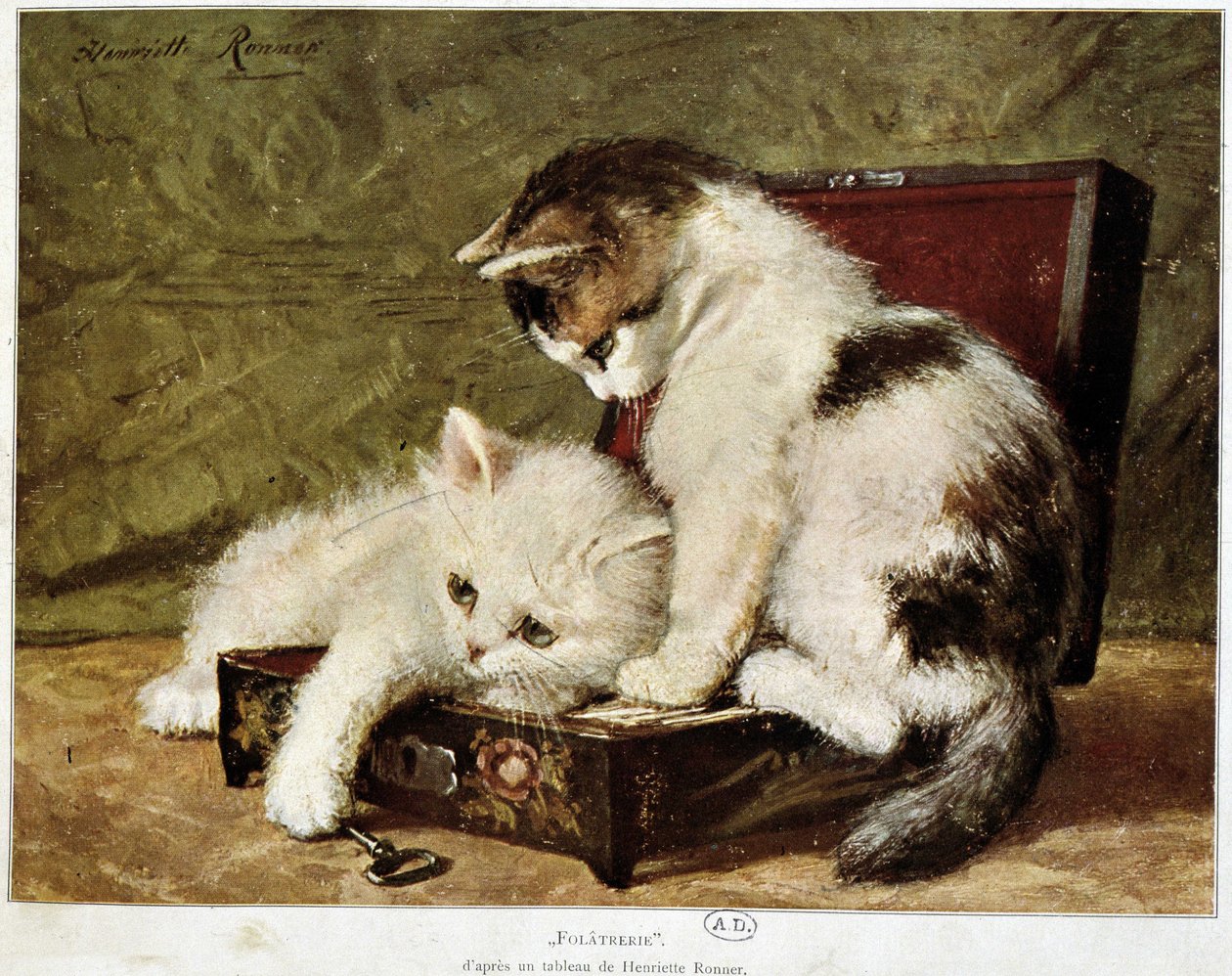 Folatrerie (killinger) - af Henriette Ronner af Henriëtte Ronner Knip