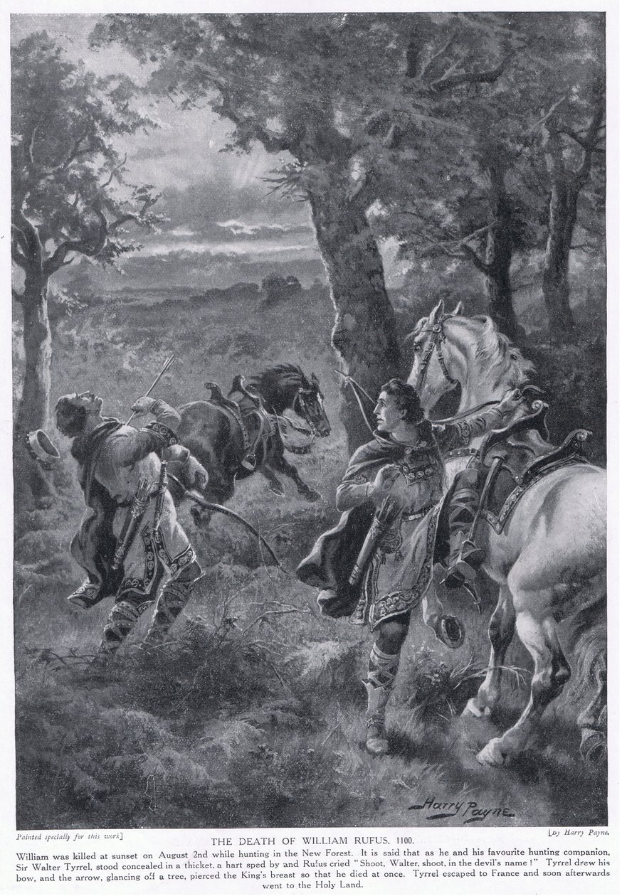 William Rufus død AD1100, 1920