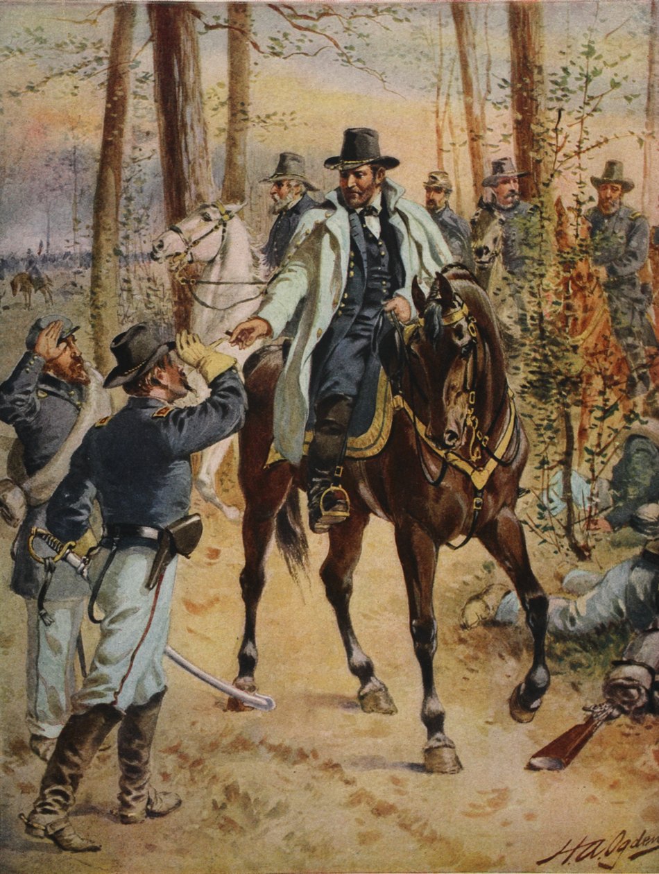 General Grant in the Wilderness Campaign, 5. maj 1864 af Henry Alexander Ogden