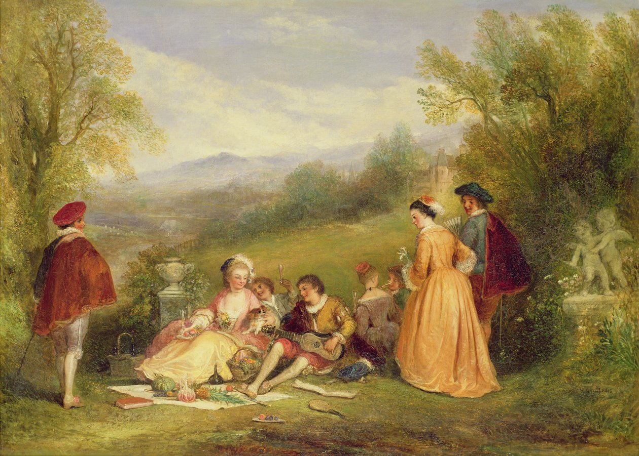 En Galante Scene af Henry Andrews