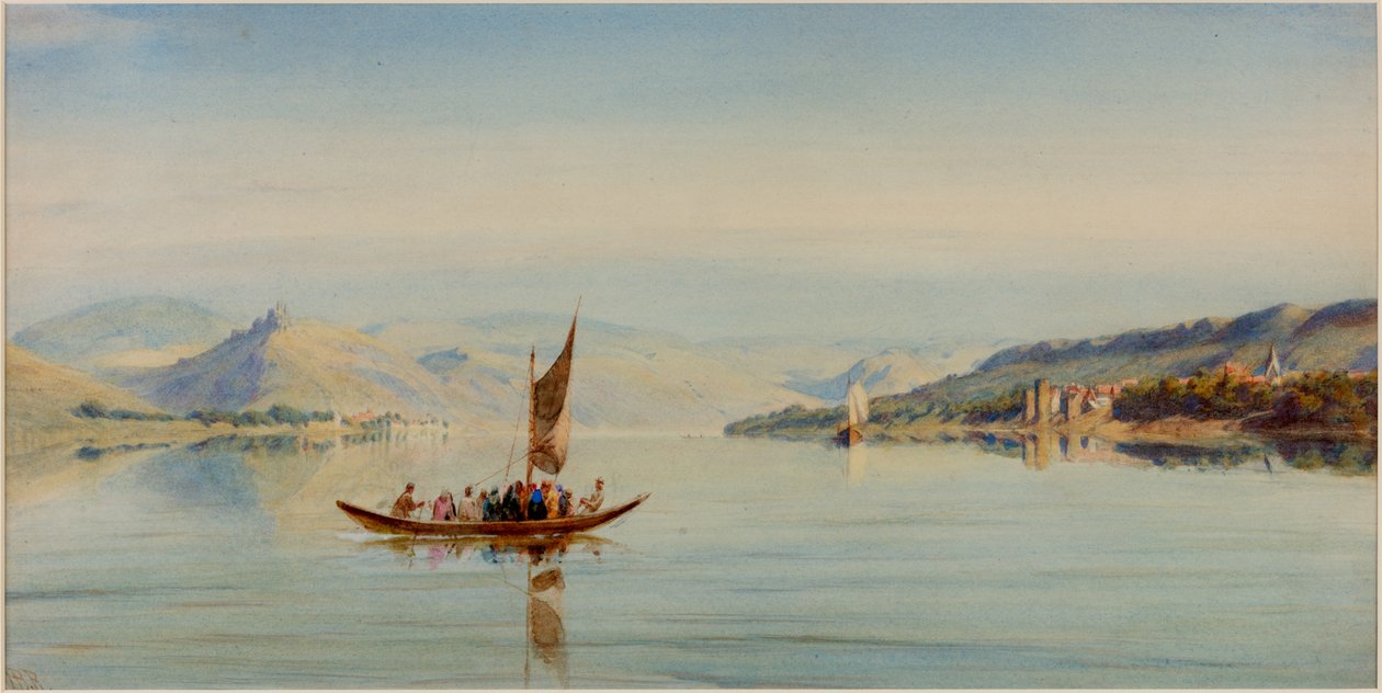 Maxburg ved Rhinen (kropsfarve) af Henry Burdon Richardson