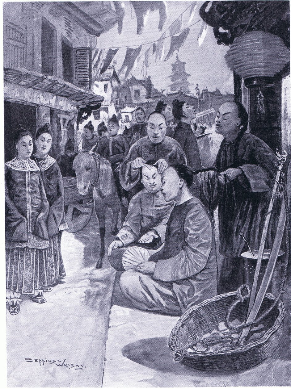 Indførelse af svinehaler af Henry Charles Seppings Wright