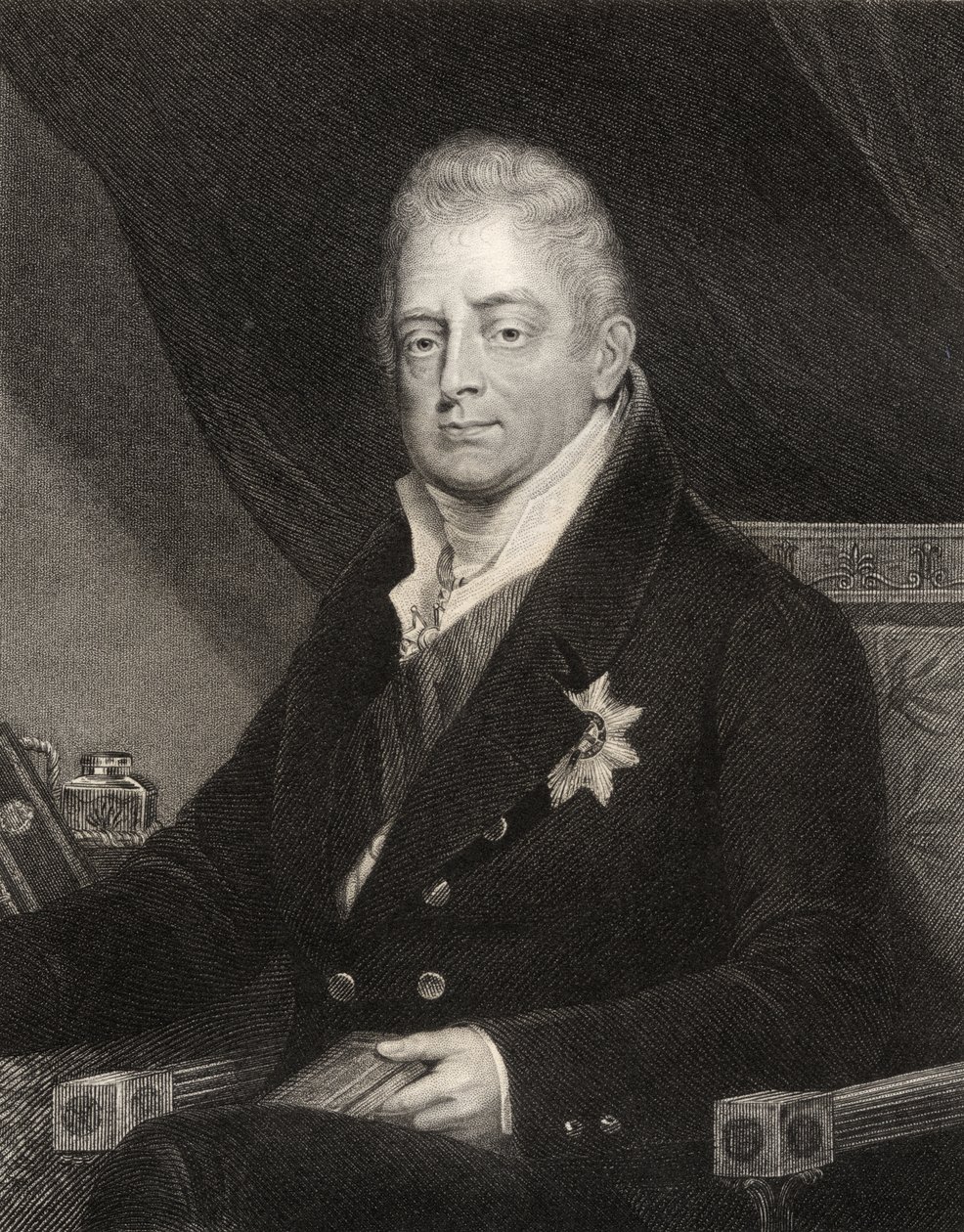 Kong William IV, graveret af J. Cochran, fra 