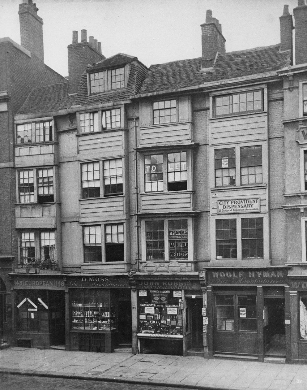 Aldersgate Street, ca. 1879 af Henry Dixon