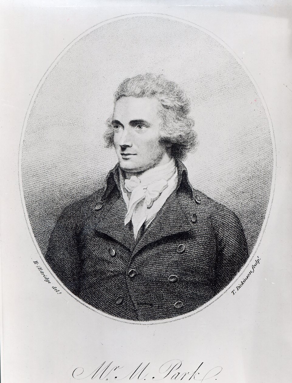 Mungo Park, graveret af T. Dickinson af Henry Edridge