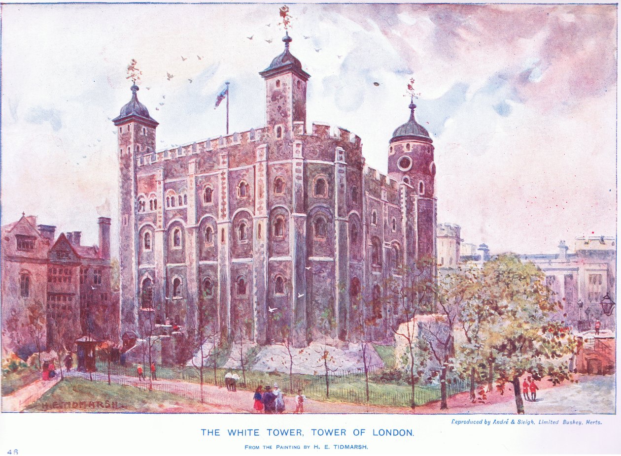 Det Hvide Tårn, Tower of London af Henry Edward Tidmarsh