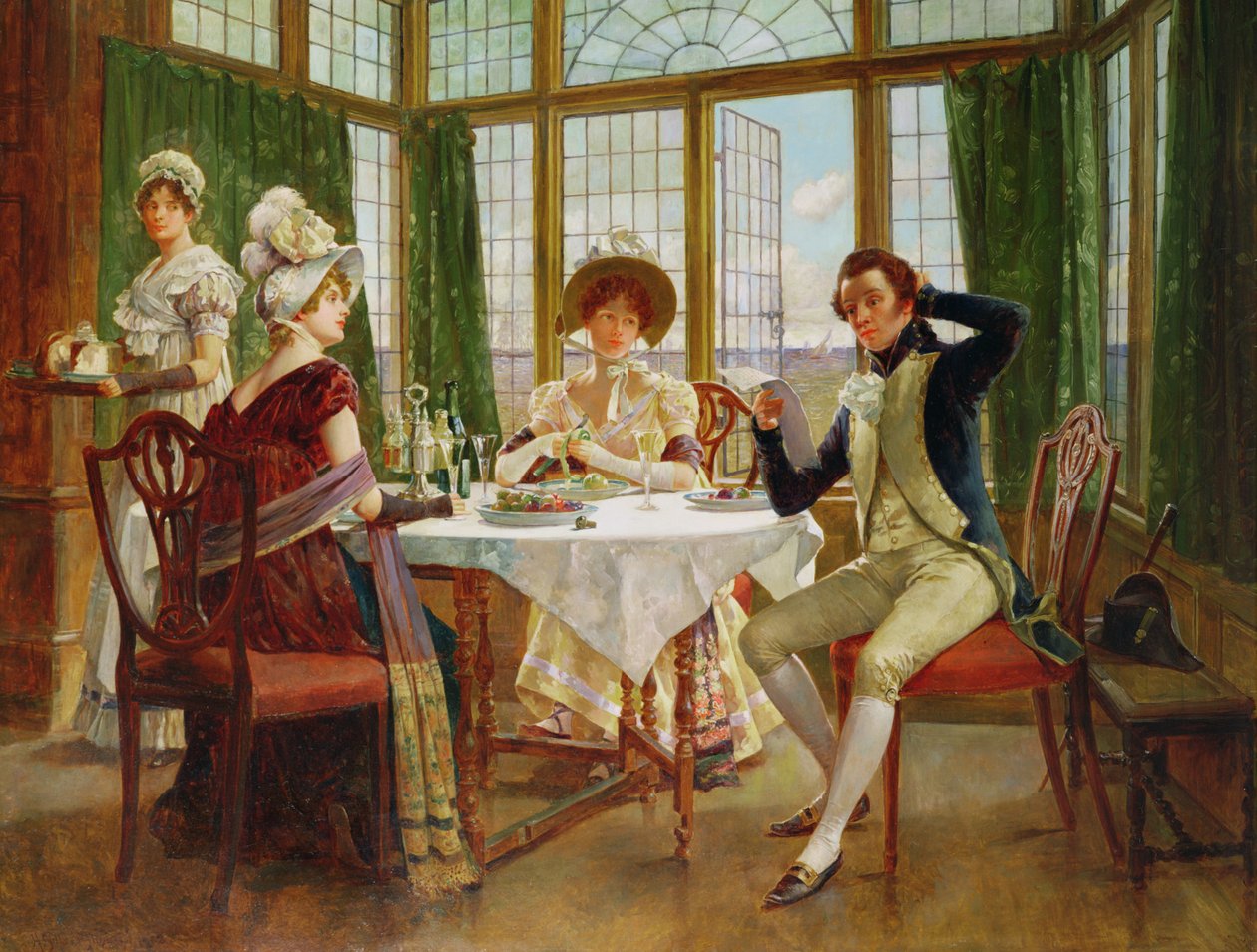 Regnskabet af Henry Gillard Glindoni
