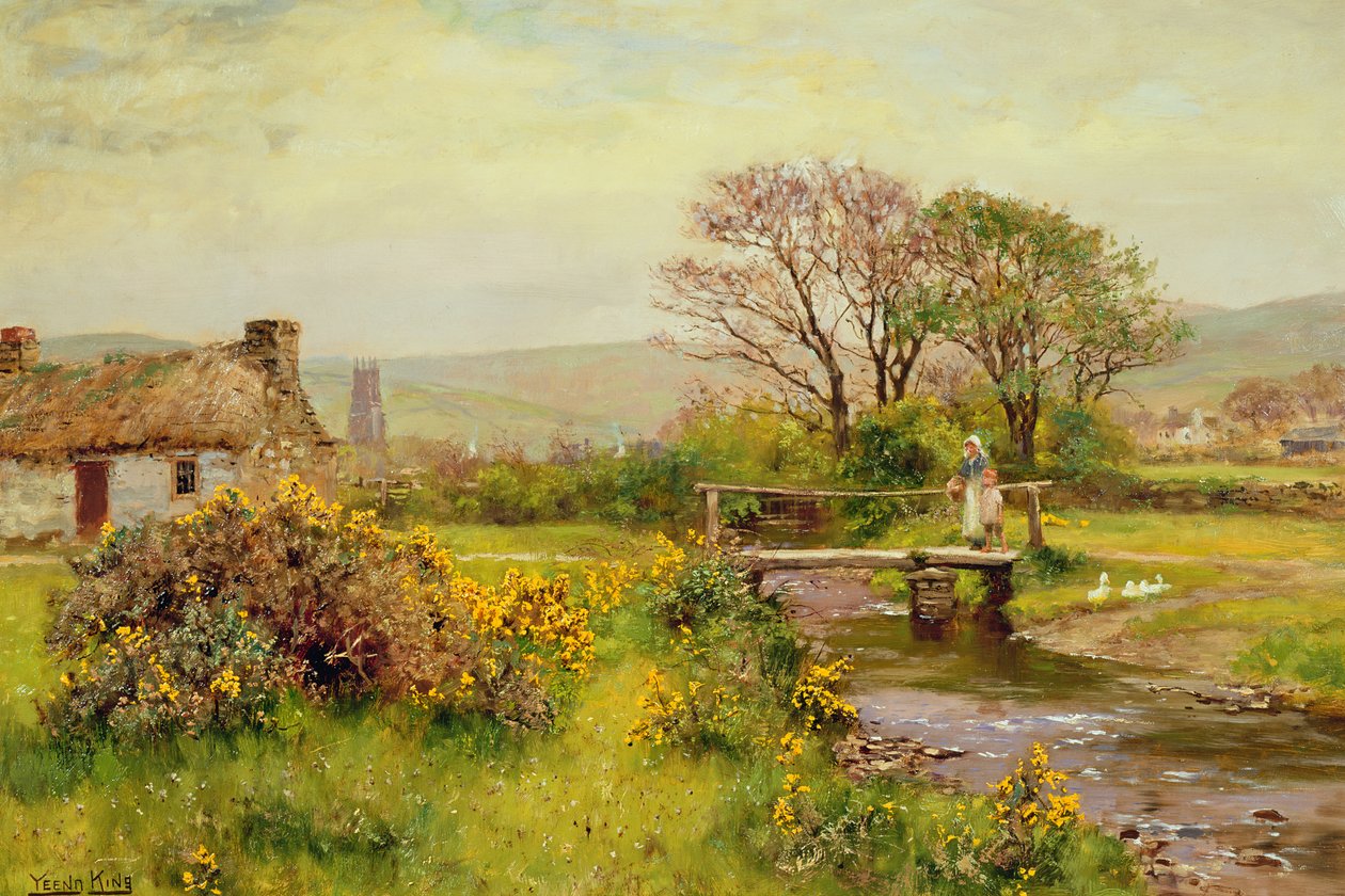 Balllaugh, Isle of Man af Henry John Yeend King