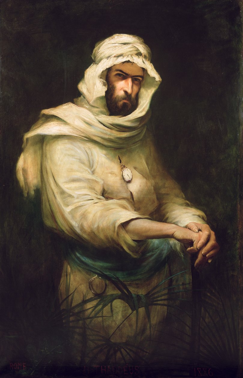 Pierre Savorgnan de Brazza (1852-1905) 1886 af Henry Jones Thaddeus