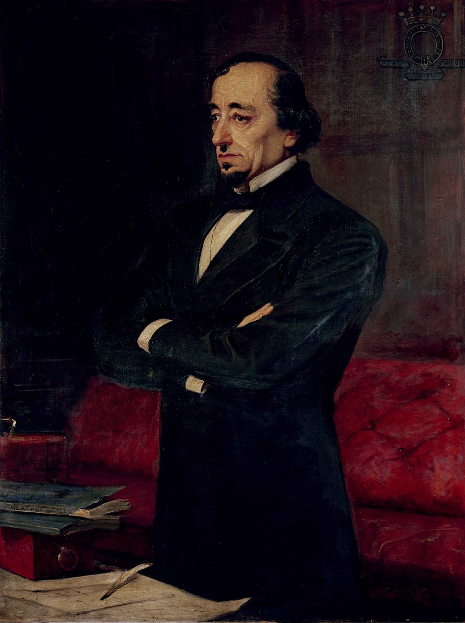Portræt af Disraeli af Henry Jr. Weigall