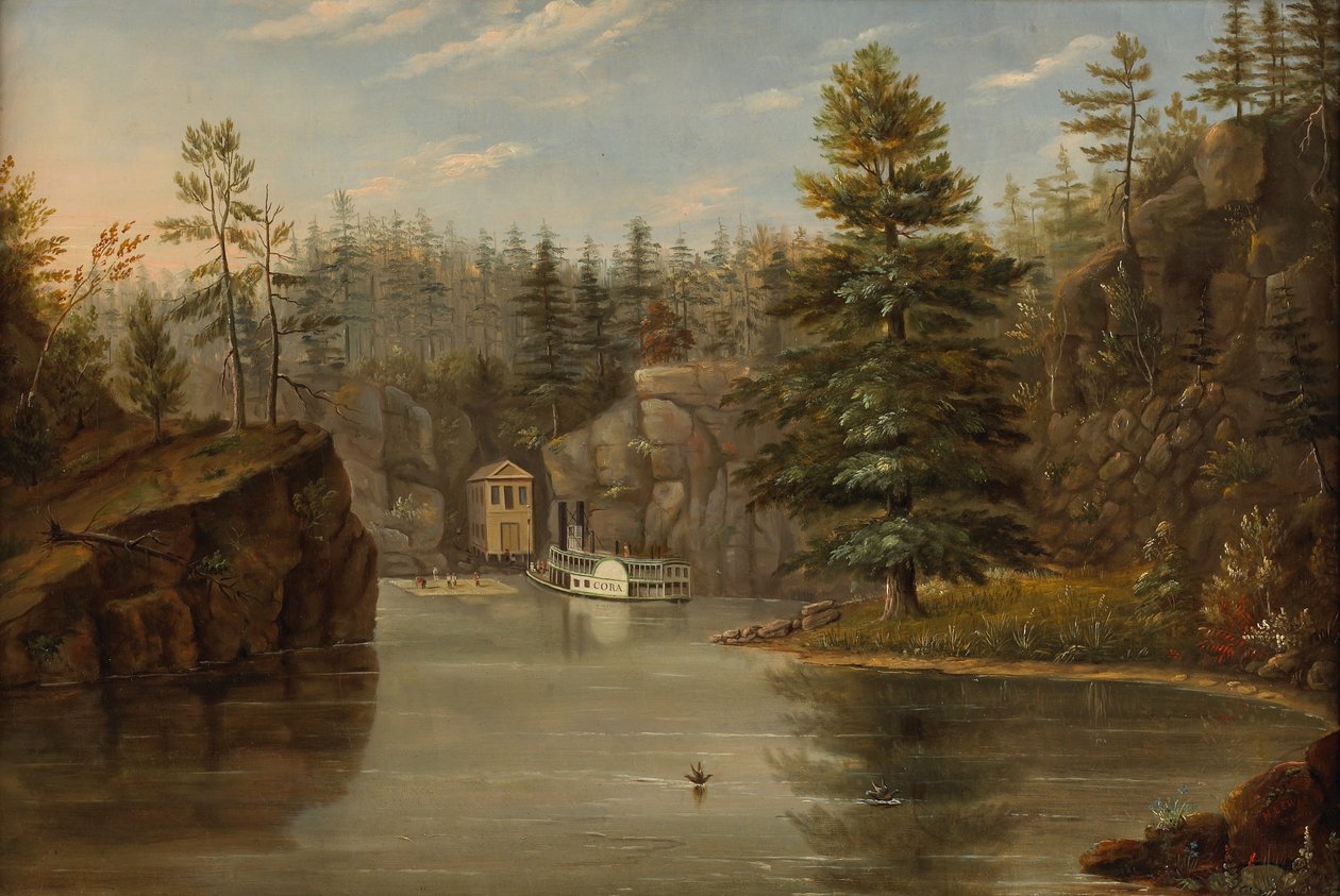 St. Croix-kløften, 1847 af Henry Lewis