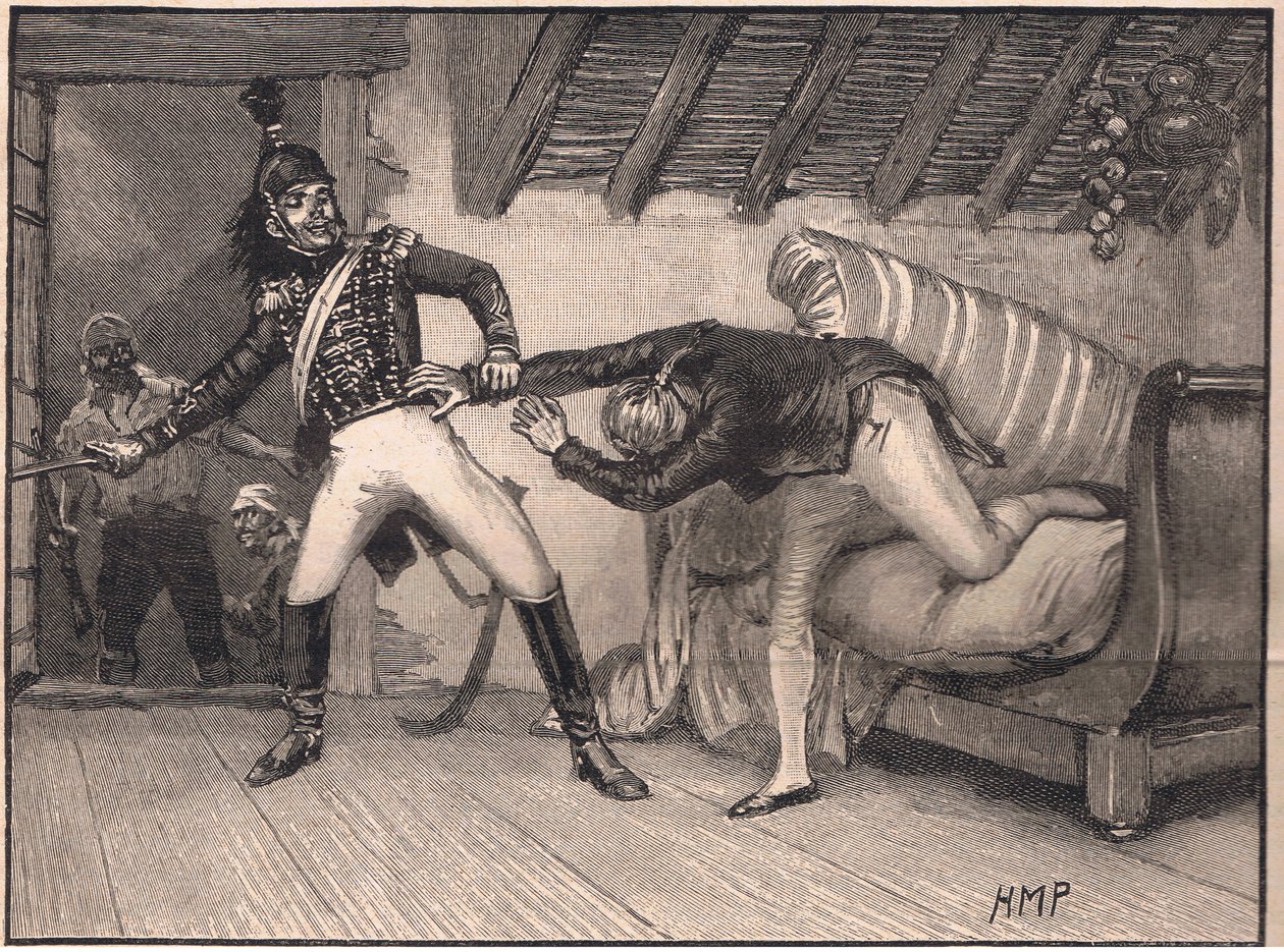 Indtagelse af Godoy 1808 e.Kr. af Henry Marriott Paget