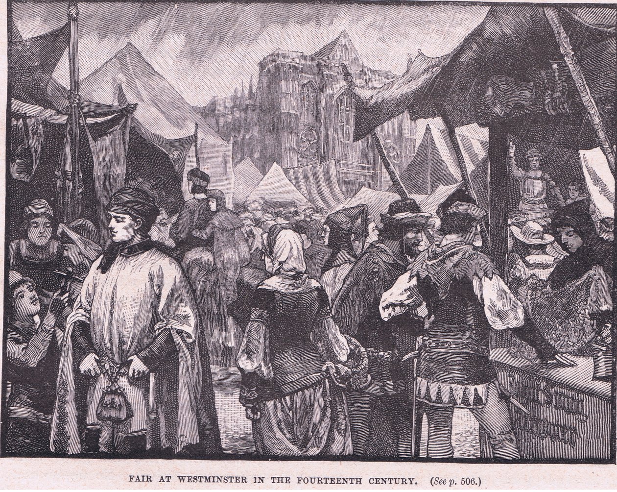 Messe i Westminster i det fjortende århundrede af Henry Marriott Paget