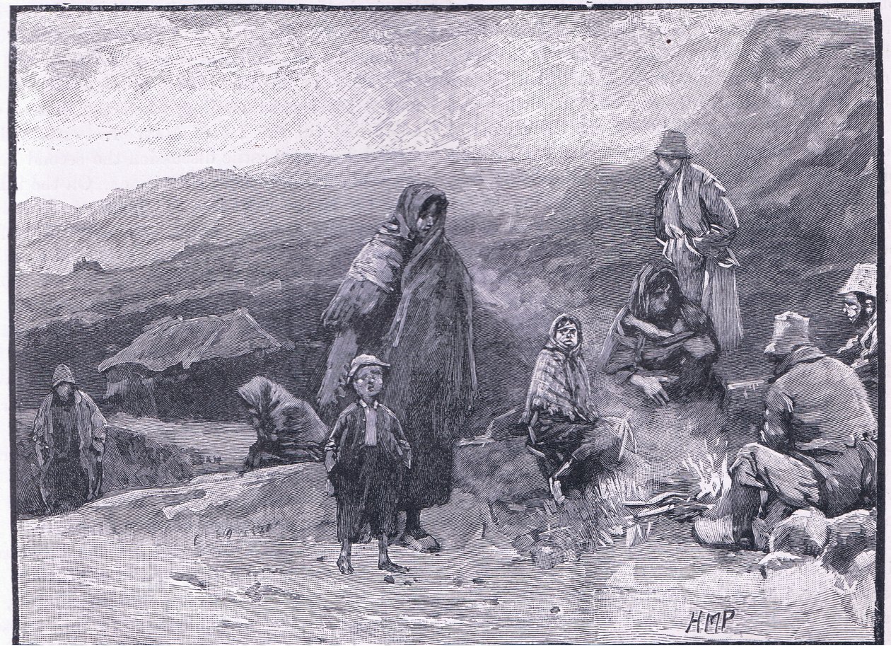 Irske rejsende 1836 e.Kr af Henry Marriott Paget