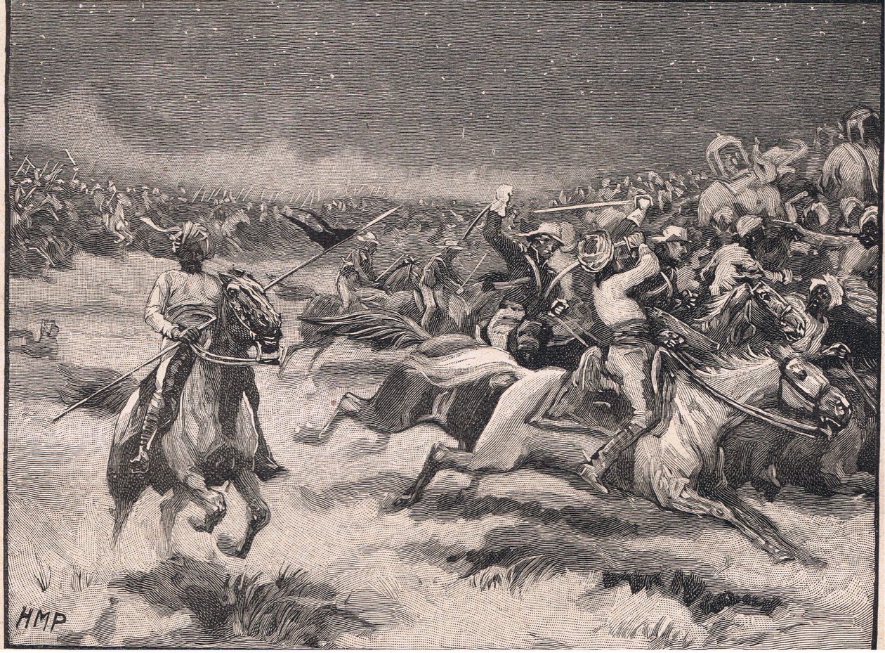 Jagten på Argaum AD 1803 af Henry Marriott Paget