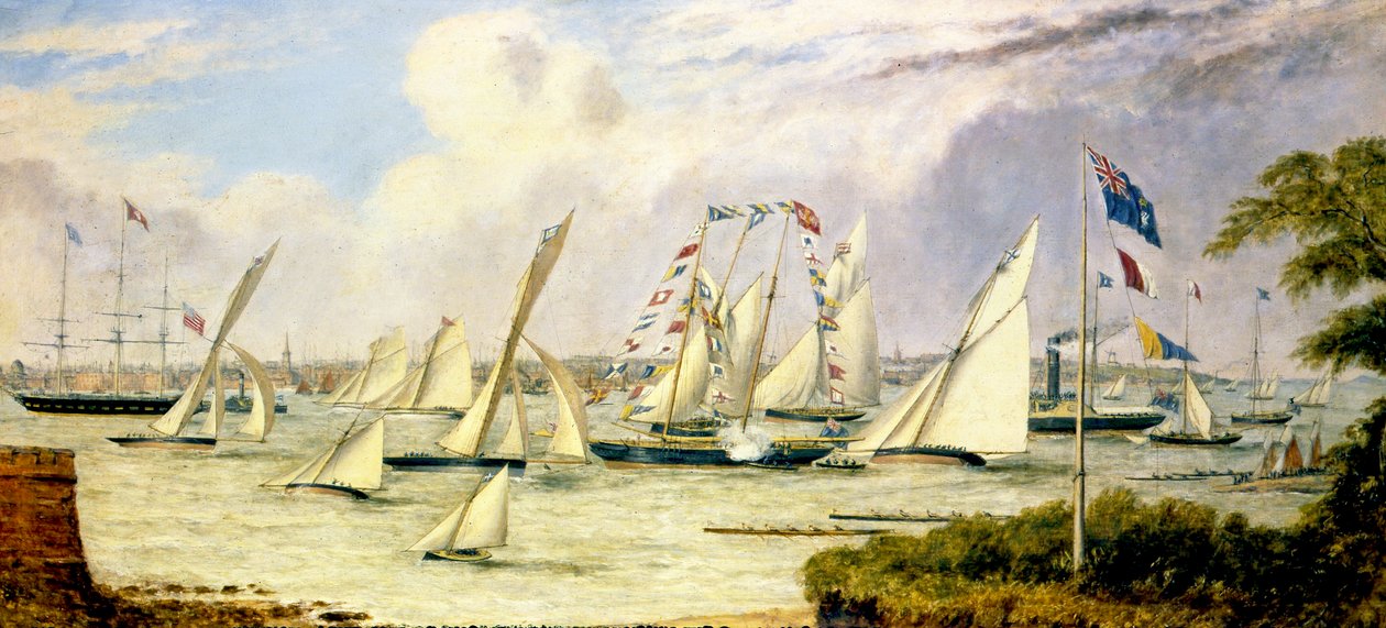Grand Regatta af Royal Mersey Yacht Club af Henry Melling