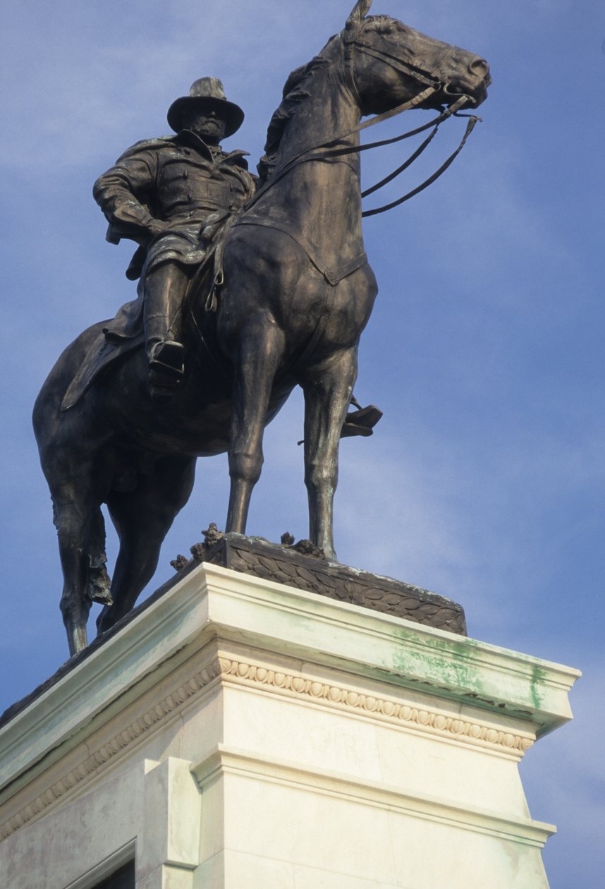 Ulysses S. Grant Memorial, indviet i 1922 (bronze) (detaljer) af Henry Merwin Shrady