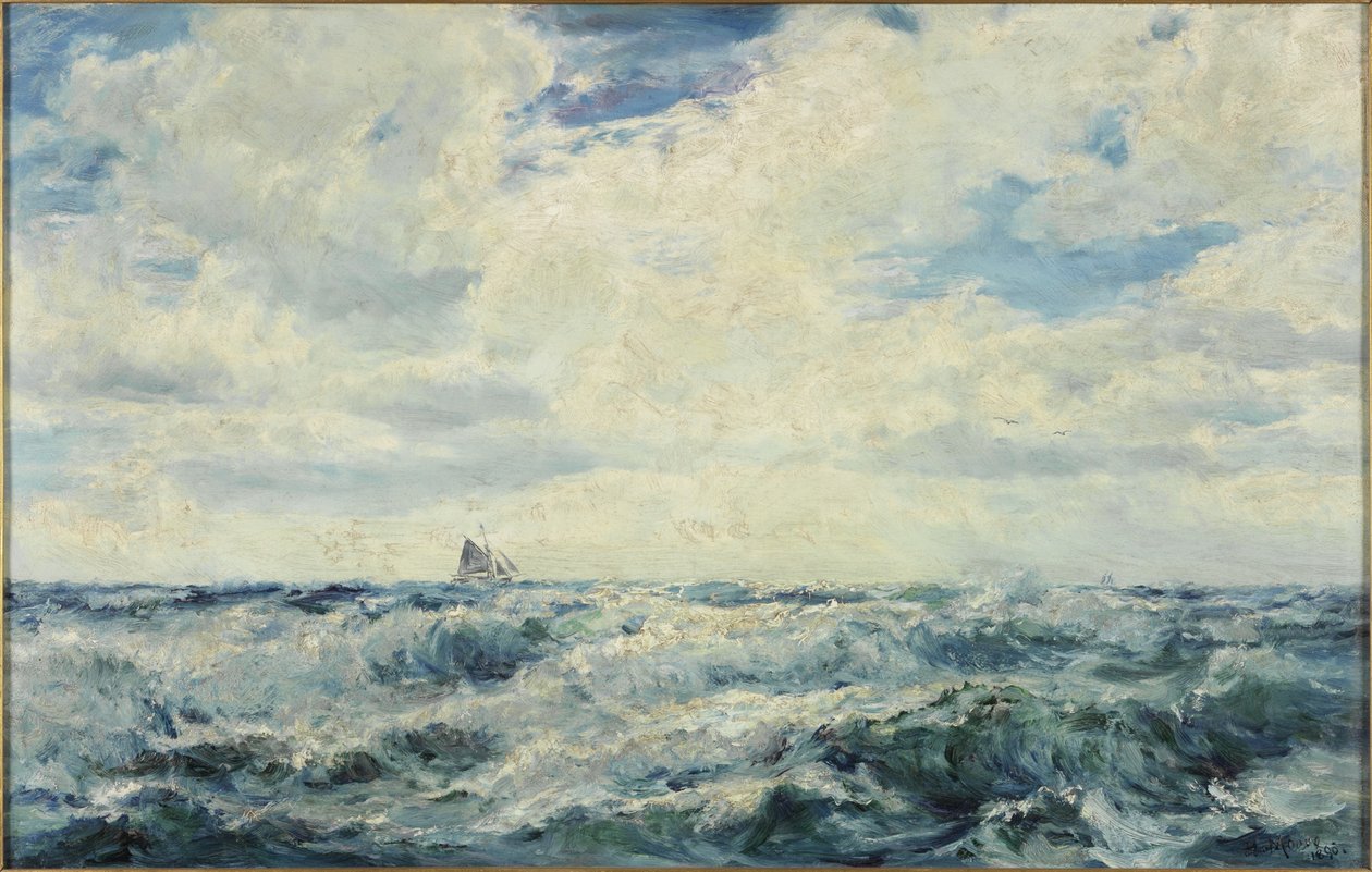 Brudt vejr, nordkysten af Cornwall af Henry Moore