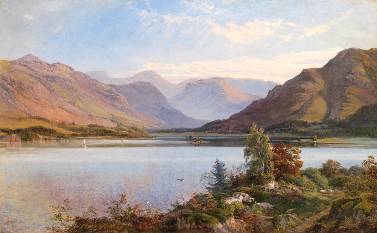 Grasmere, 1853 af Henry Moore