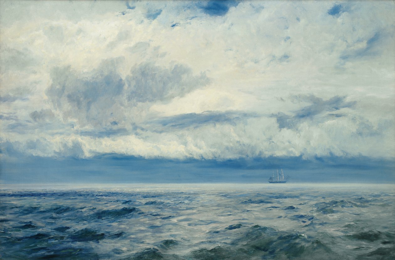 Storm på vej, 1890 af Henry Moore