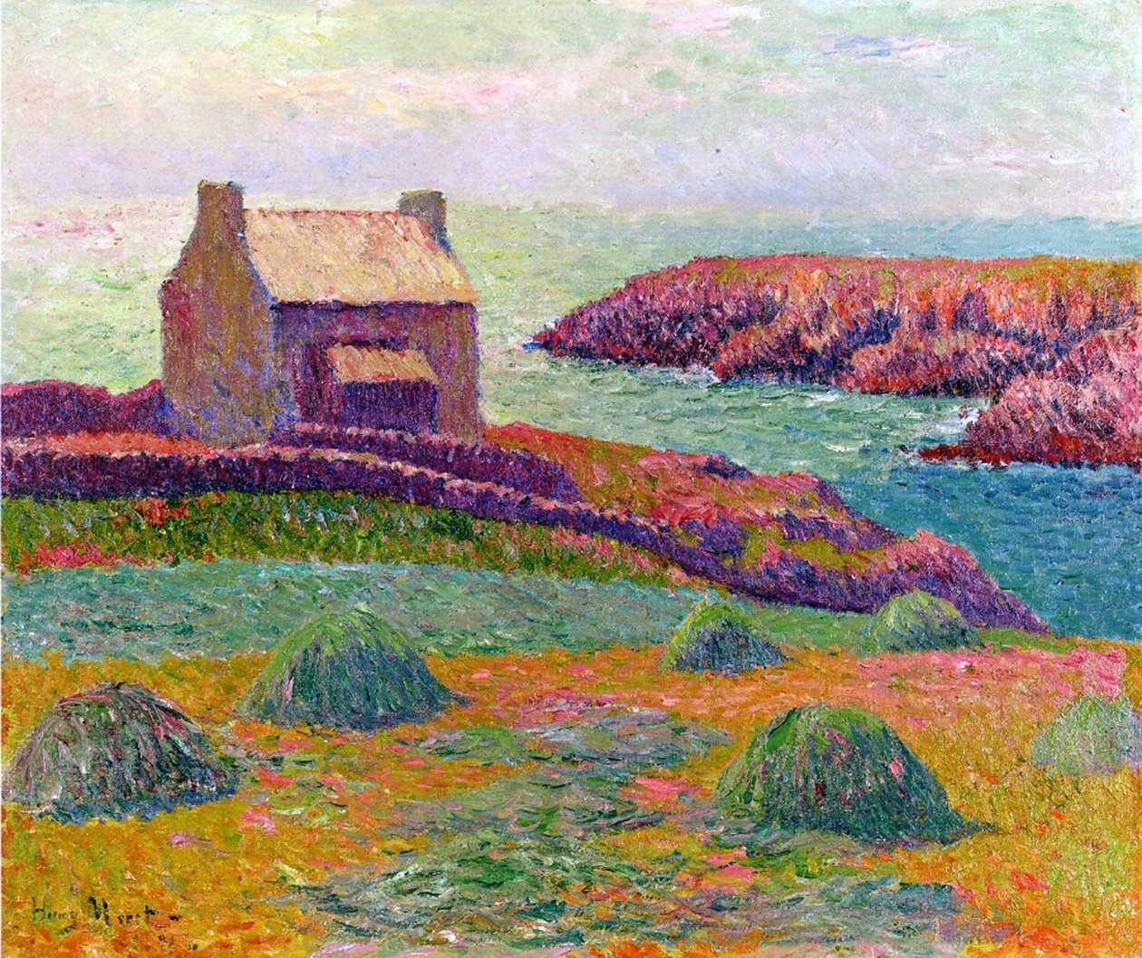 Et sommerhus i Bretagne, 1898 af Henry Moret