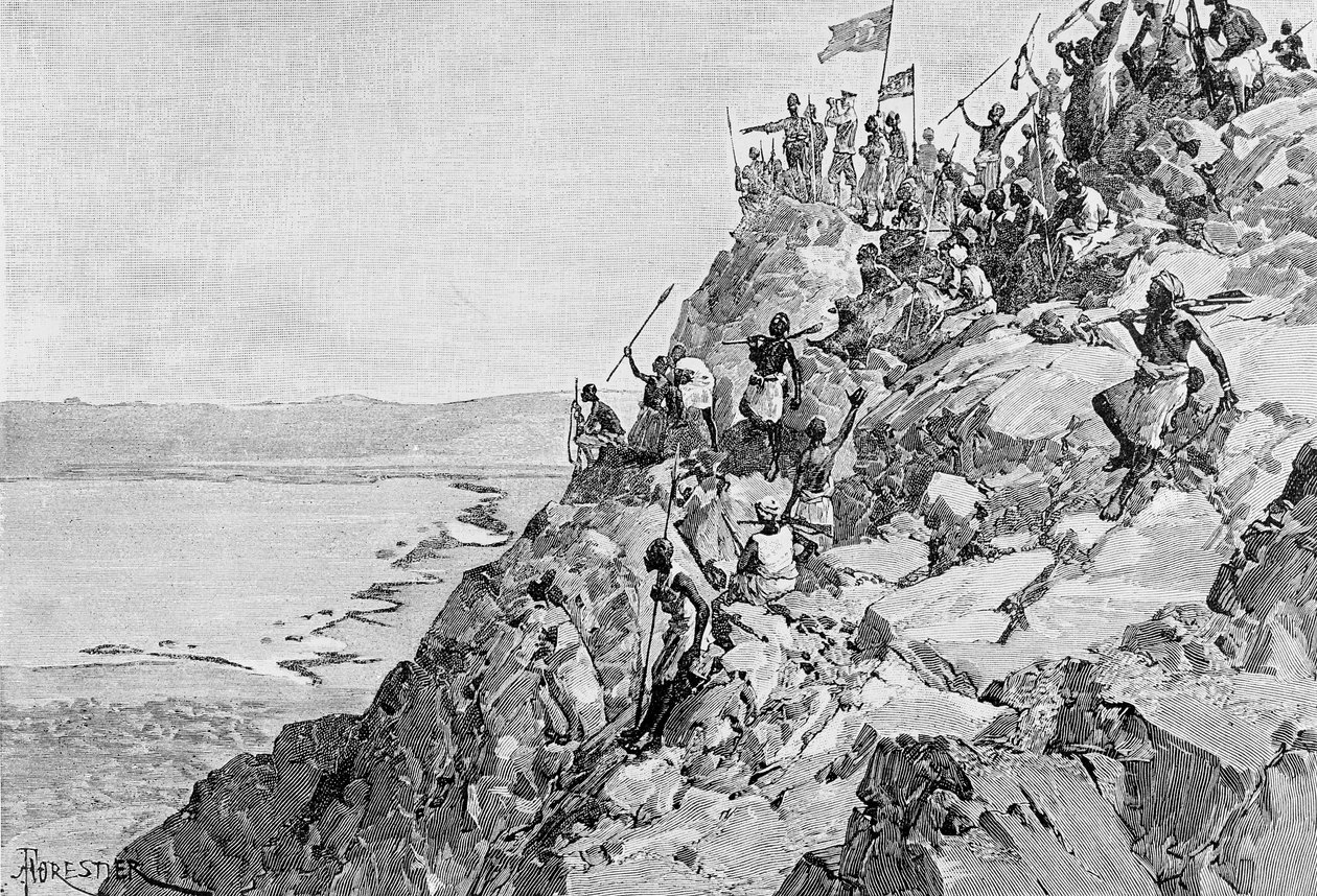 The South End of the Albert Nyanza, 13. december 1887, fra 