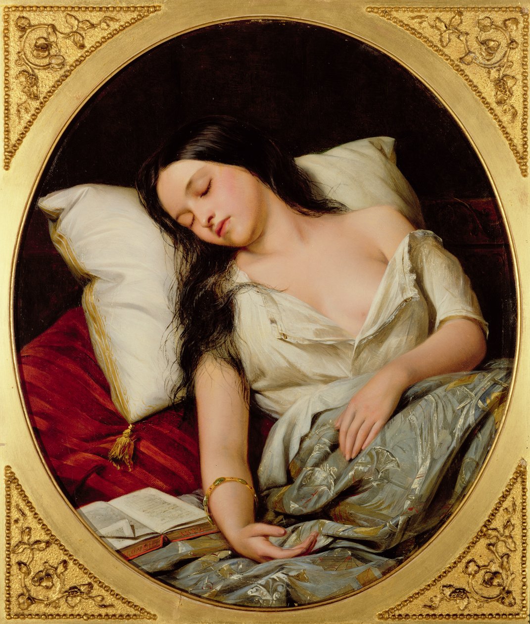 Behagelige drømme, 1852 af Henry Nelson O