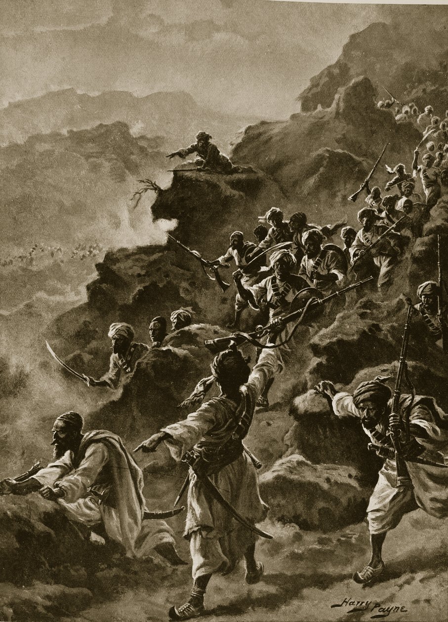 Et razzia fra afridiserne af Henry Payne