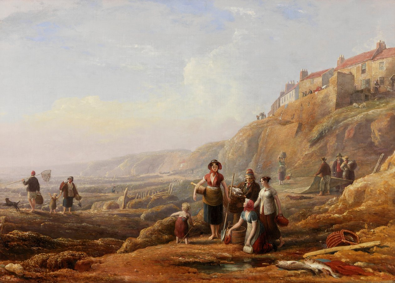Gamle Cullercoats, Spate Samlere af Henry Perlee Parker