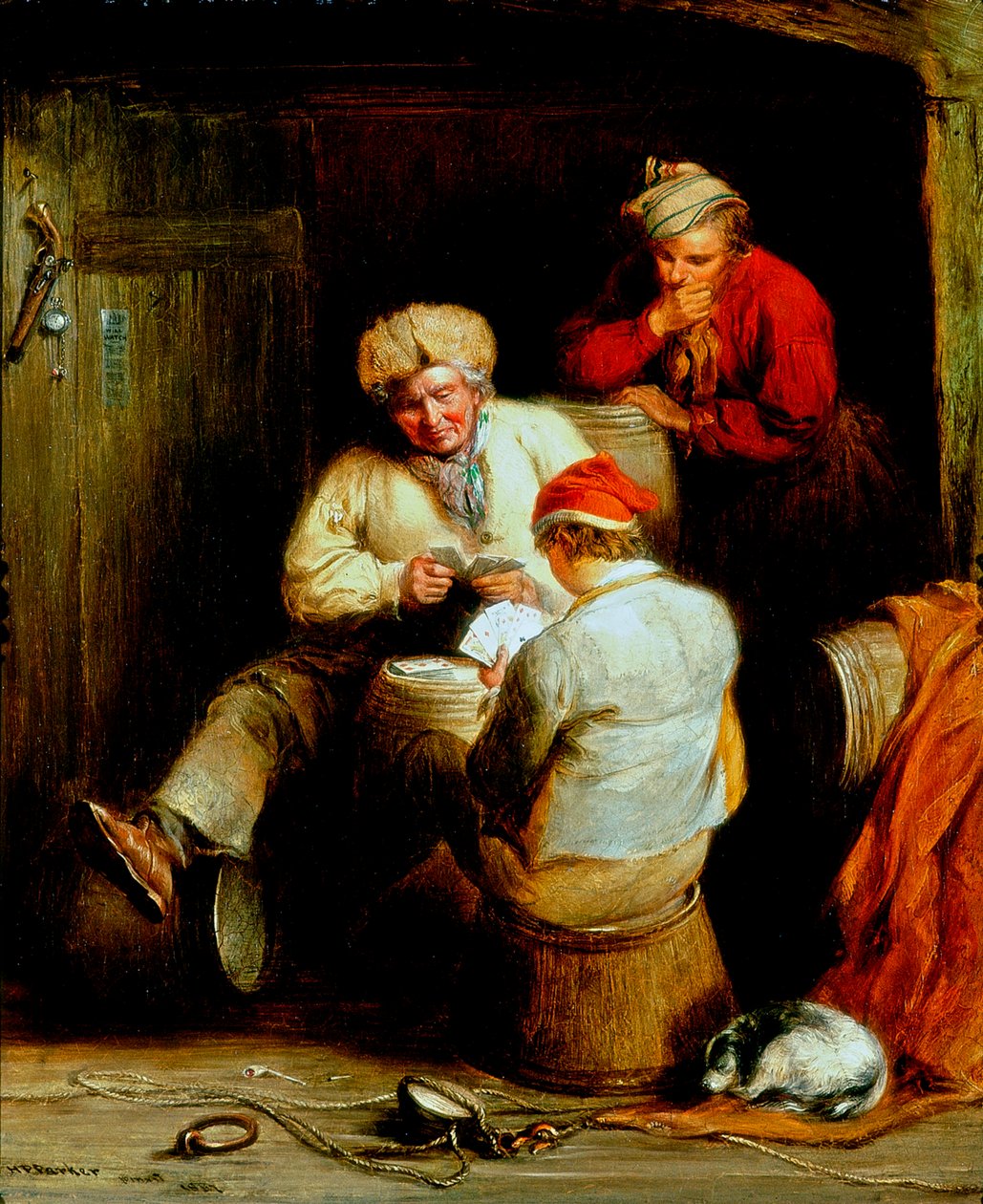 Smuglere spillekort af Henry Perlee Parker