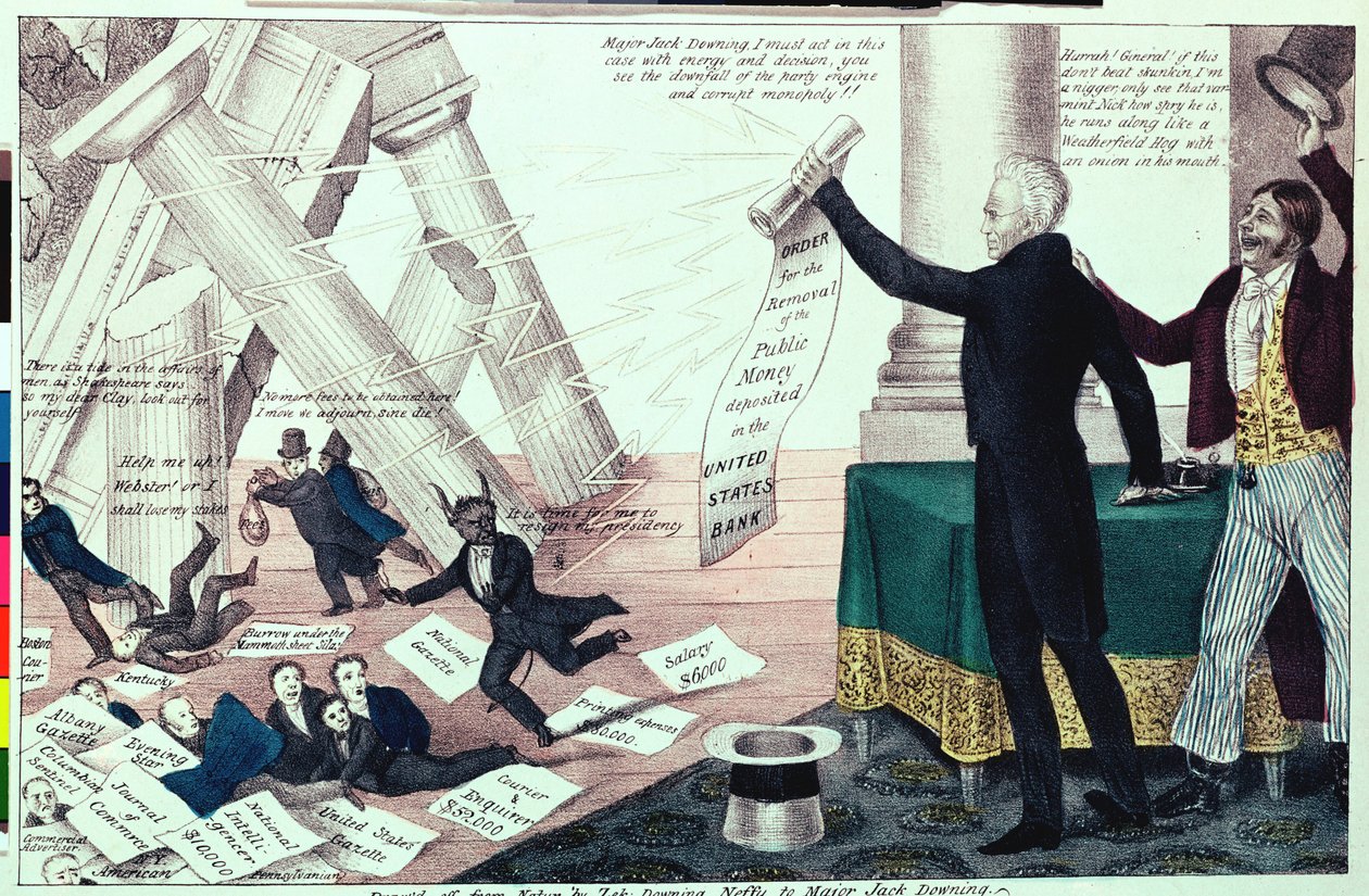 Moderbankens undergang, 1833 af Henry R. Robinson