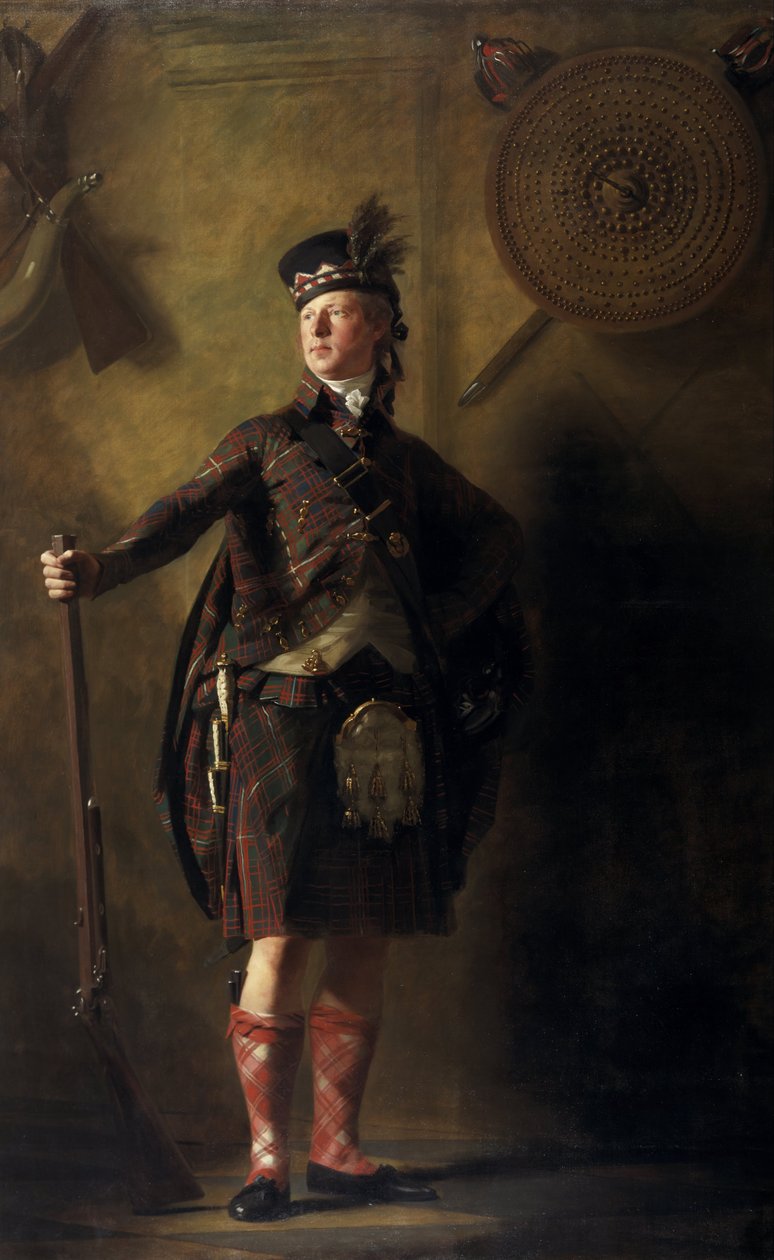 Oberst Alastair Ranaldson Macdonell af Glengarry (1771 af Henry Raeburn