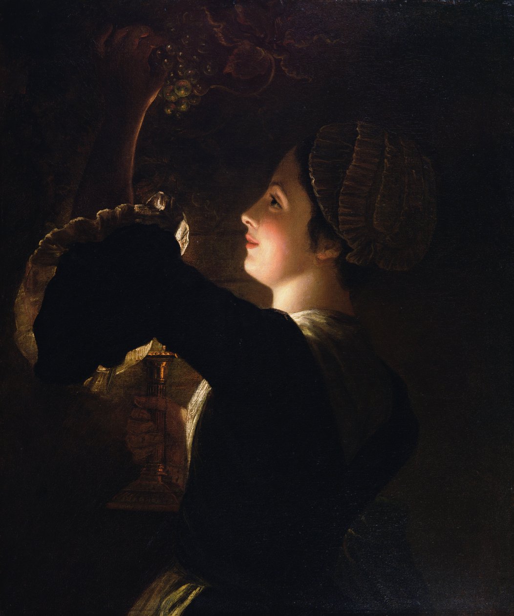 Druer og stearinlys af Henry Robert Morland