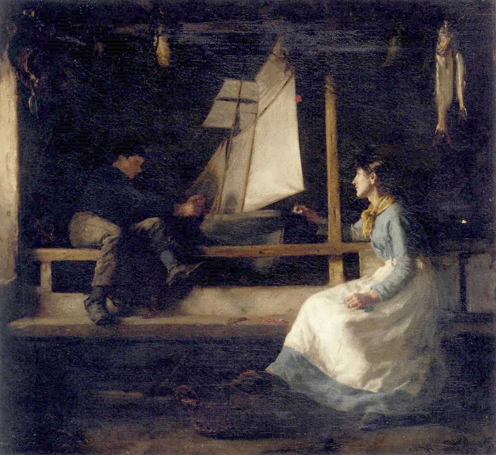 Skibsbyggere af Henry Scott Tuke